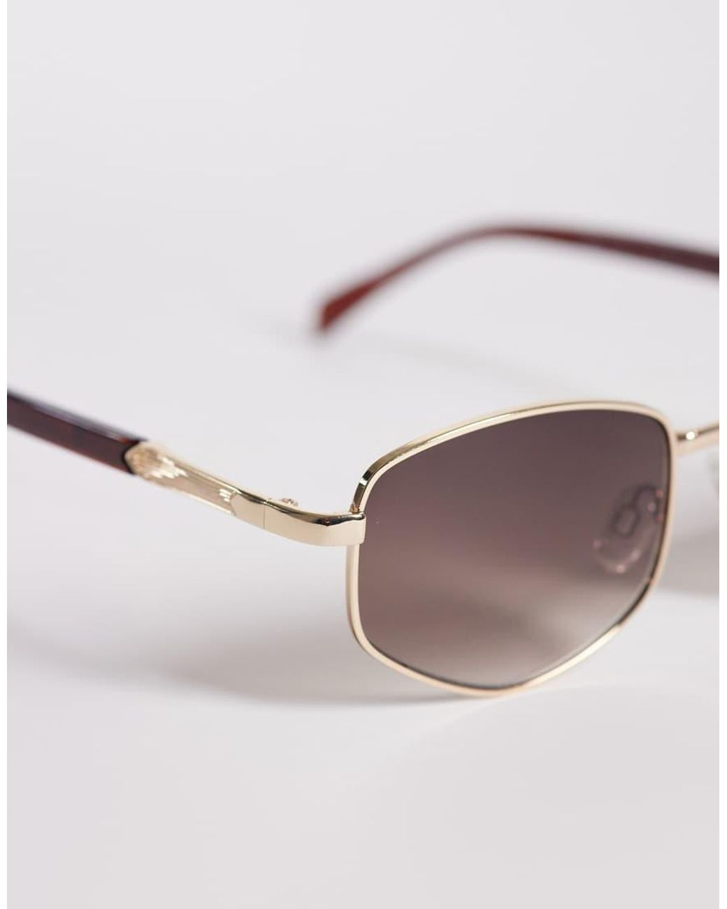 ASOS White Round Sunglasses for men