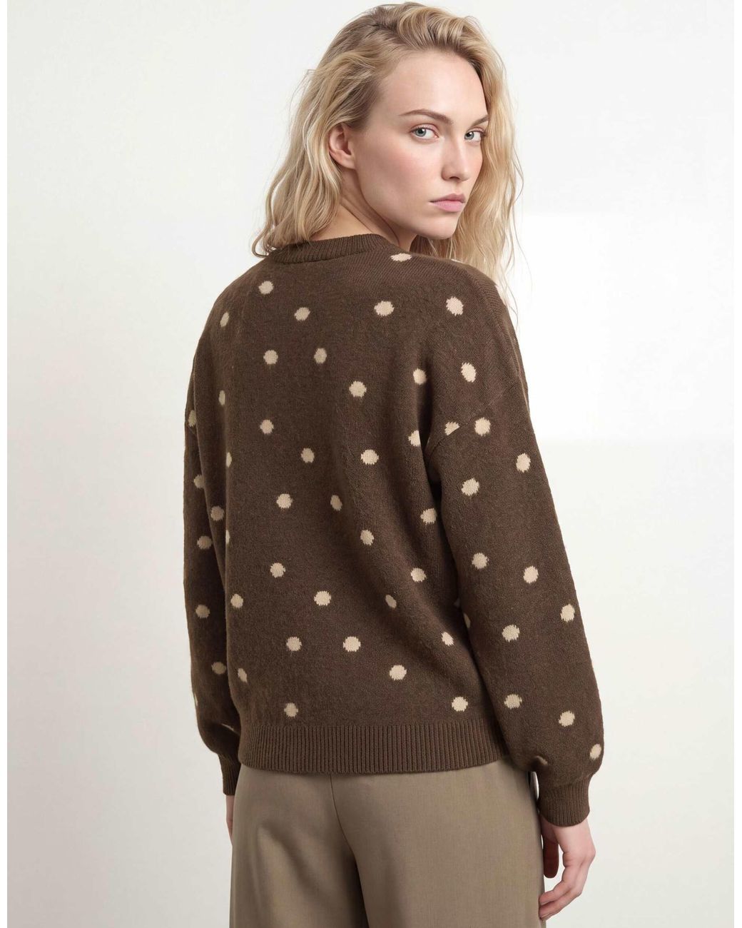HYPEDROP Brown Strick