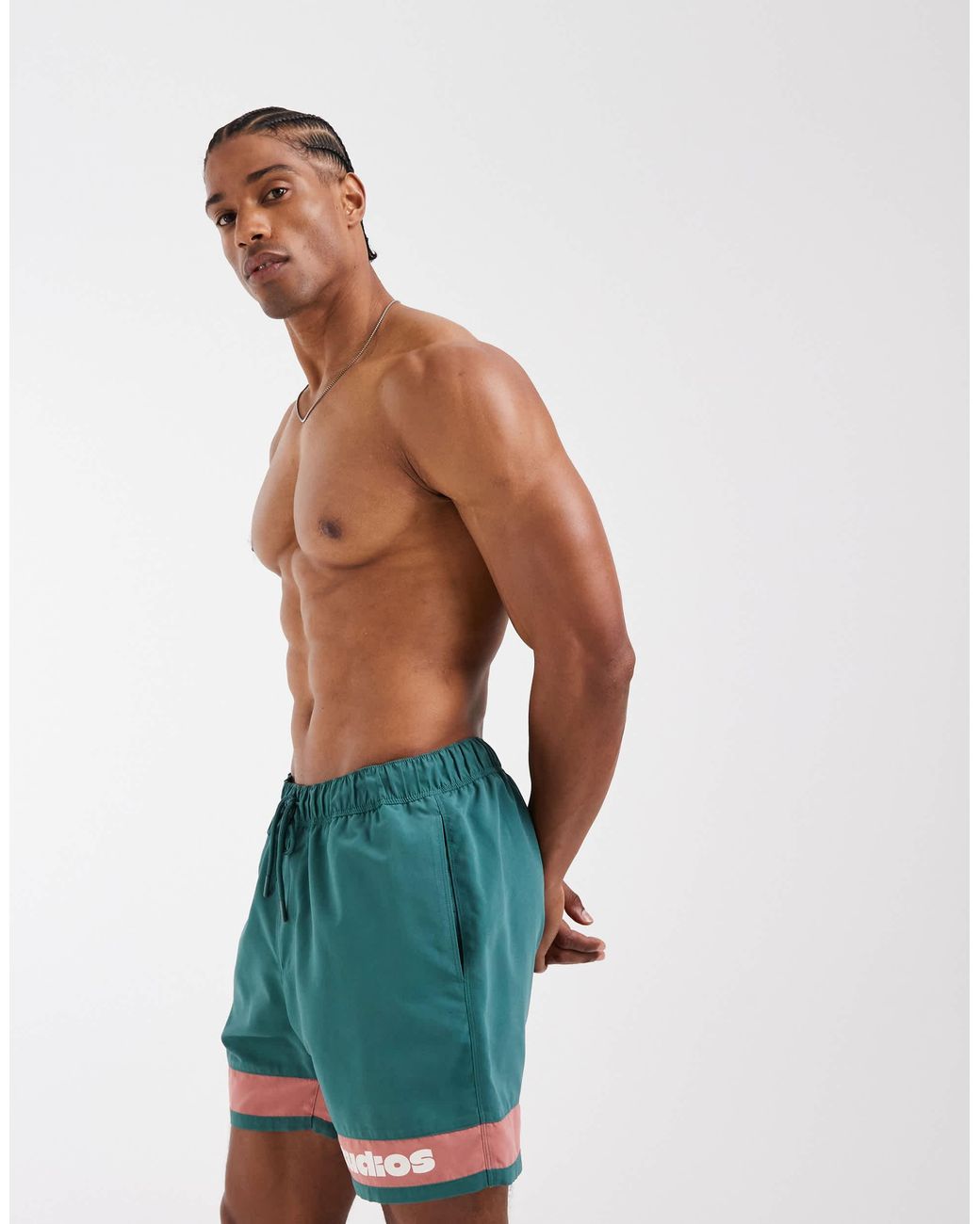 Short ASOS pour homme en coloris Blue