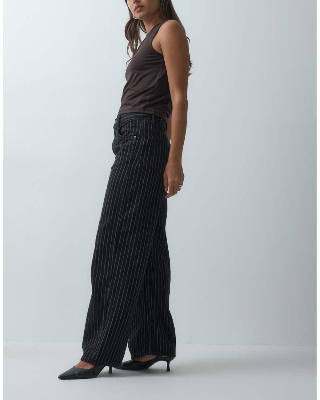 Mango Black Straight Jean