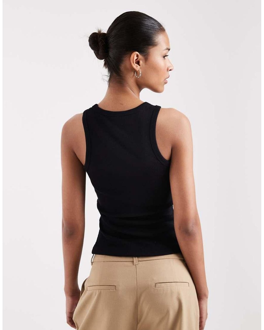 JJXX Black Frida Ribbed Vest