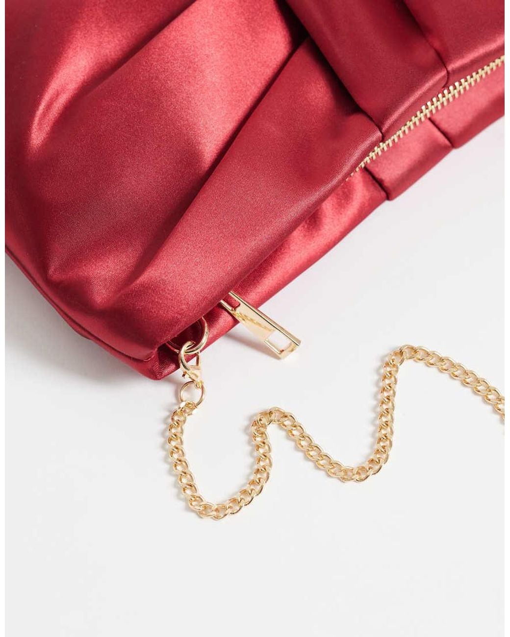 True Decadence Clutch Bag in Red | Lyst UK