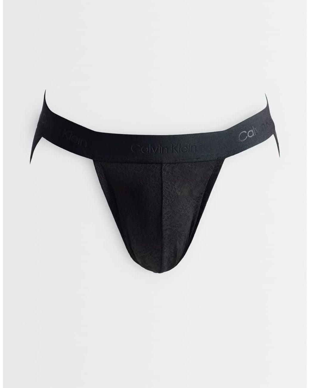 Calvin Klein Black Sculpt Jock Strap for men