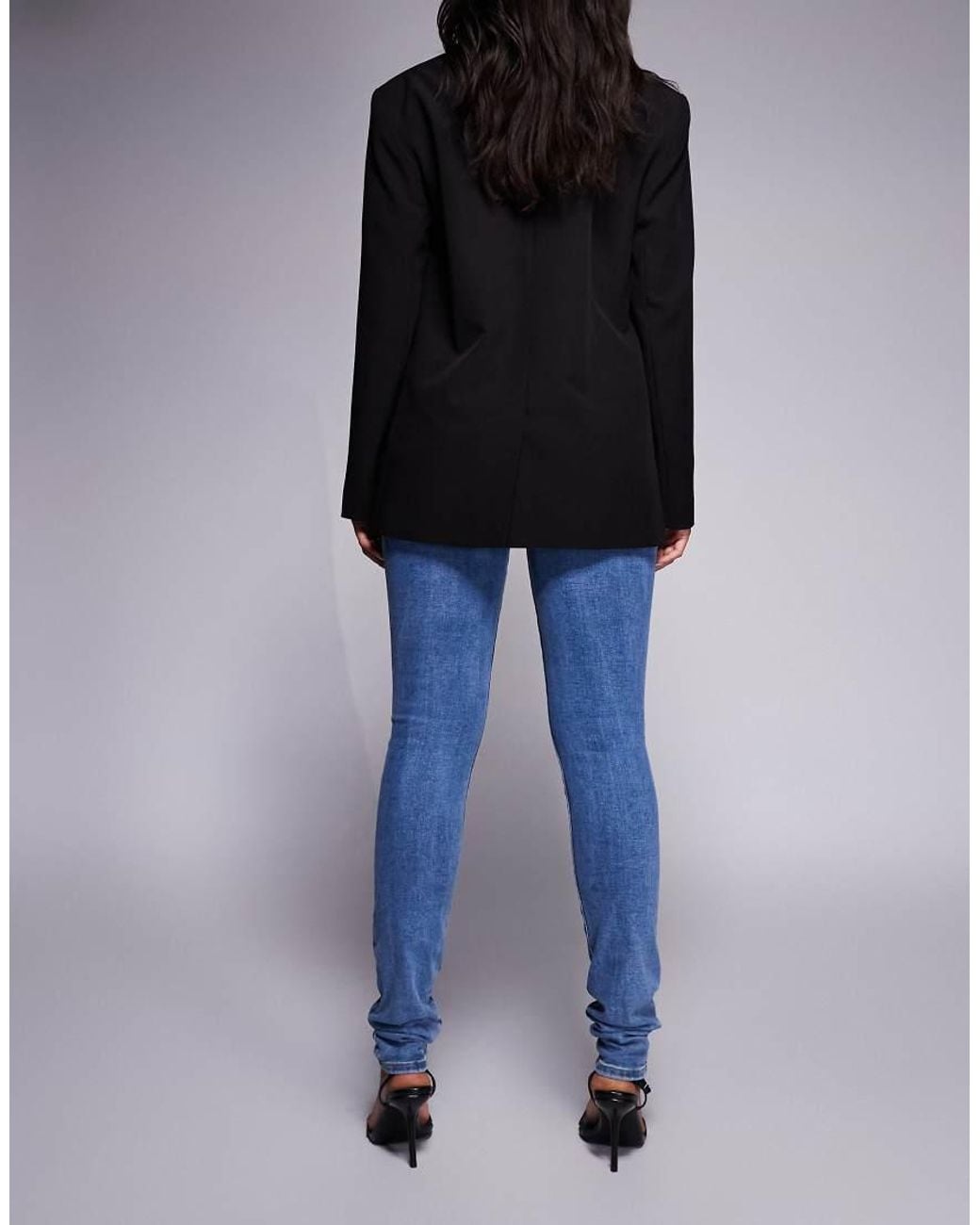 GOOD AMERICAN Blue Always Fits Good Legs Skinny Jeans
