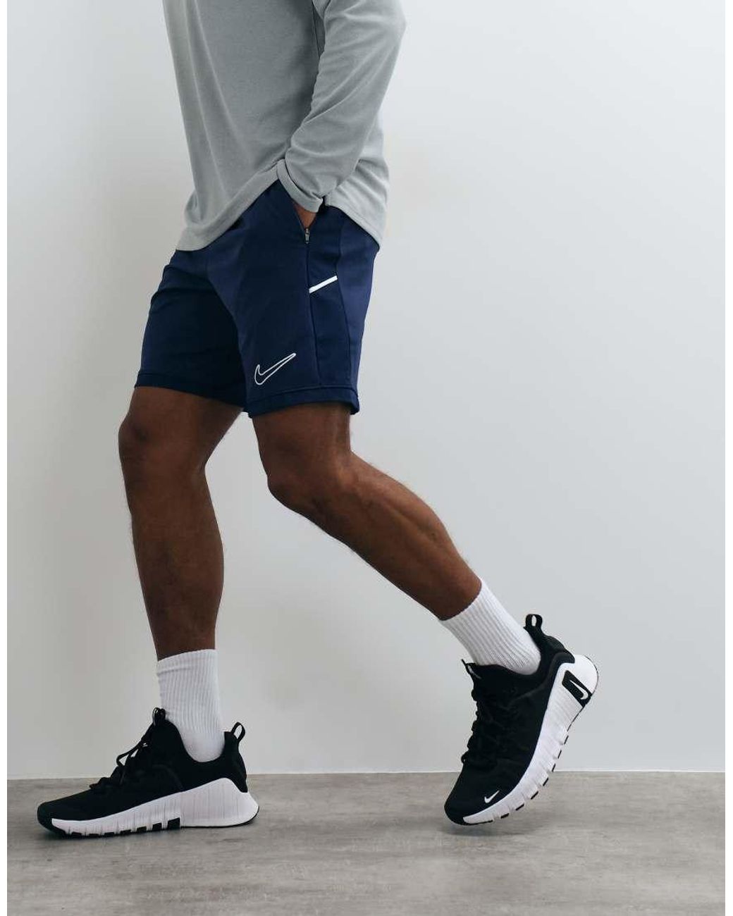 Nike Football Blue Academy 25 Dri-Fit Shorts for men