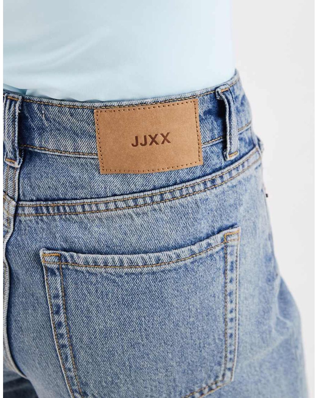 JJXX Blue Tokyo Wide Denim Jorts