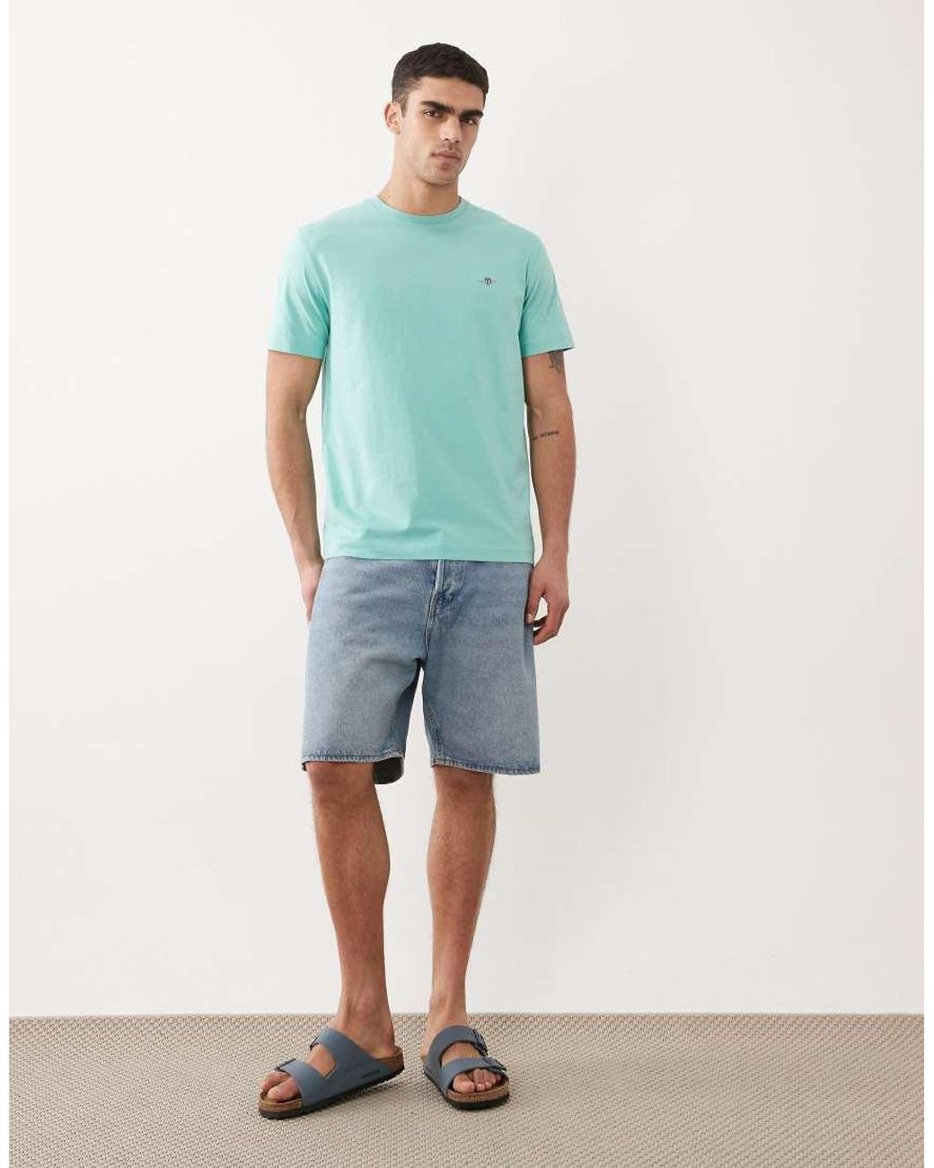 Gant Blue Shield Logo T-Shirt for men