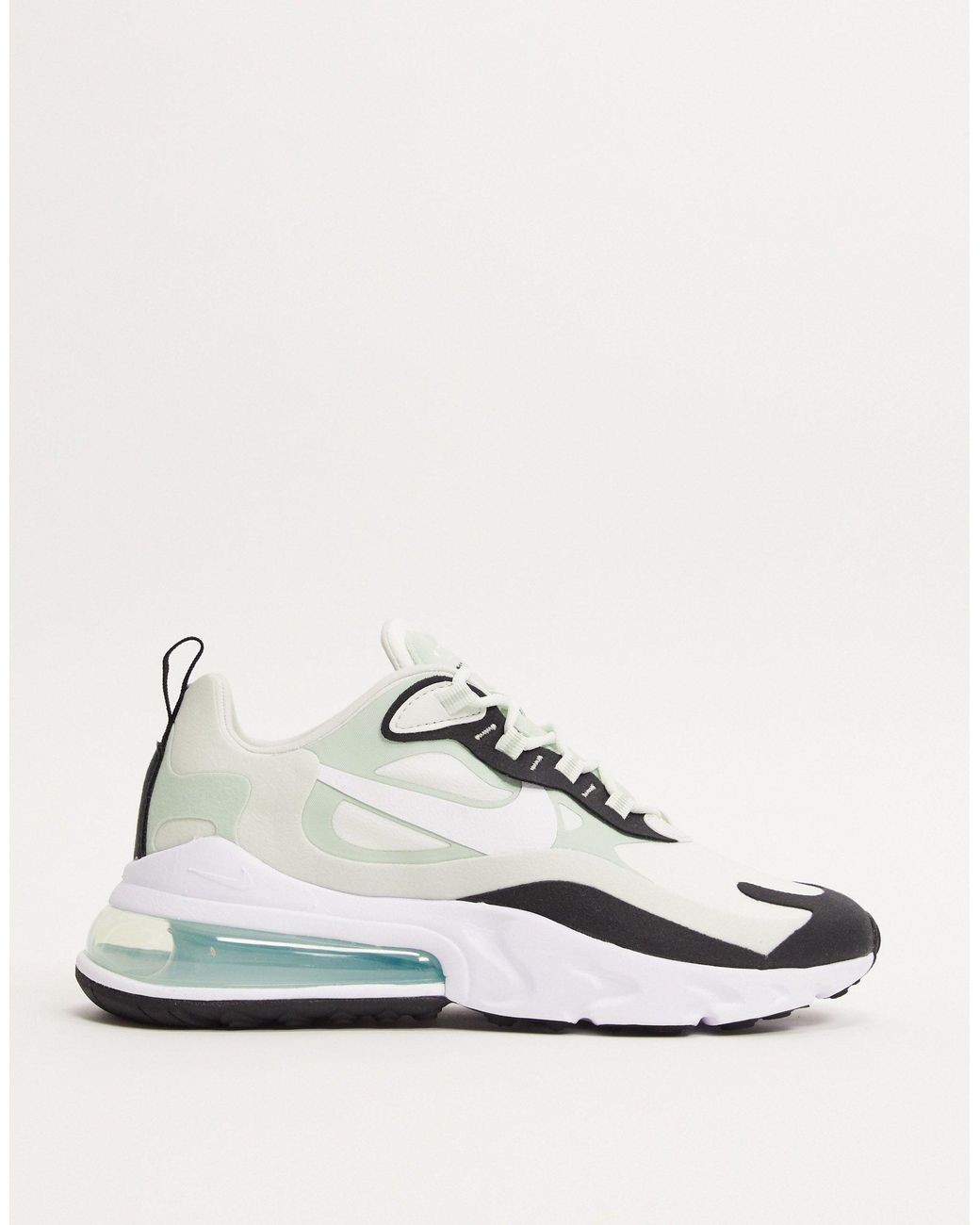 Nike Air Max 270 React Mint Green Sneakers | Lyst