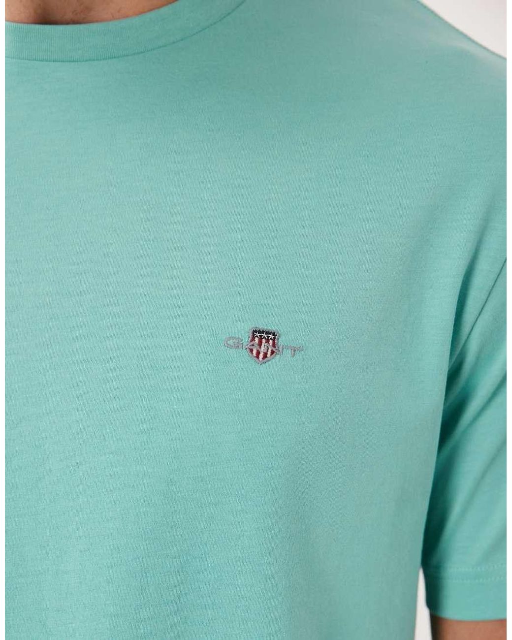 Gant Blue Shield Logo T-Shirt for men