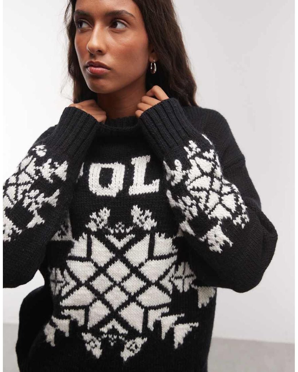 Polo Ralph Lauren Black Holiday Sweater