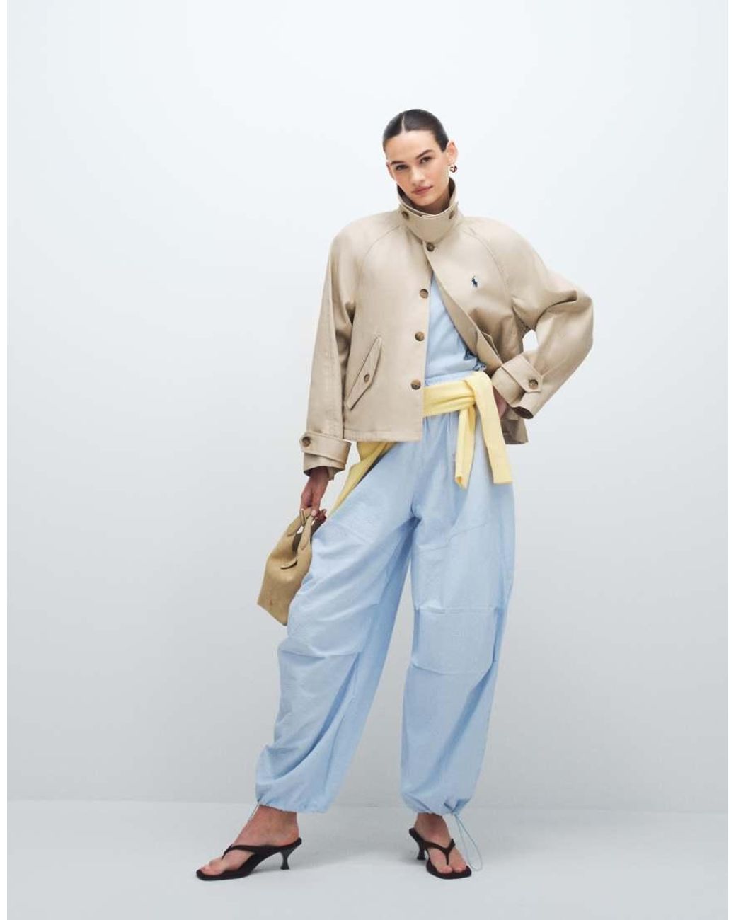 Polo Ralph Lauren White Cotton Twill Jacket