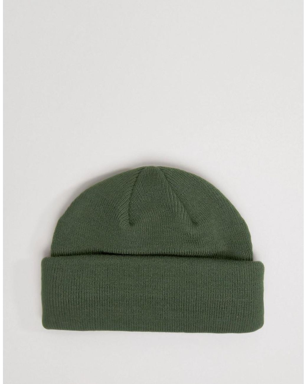 ASOS Synthetic Mini Fisherman Beanie In 