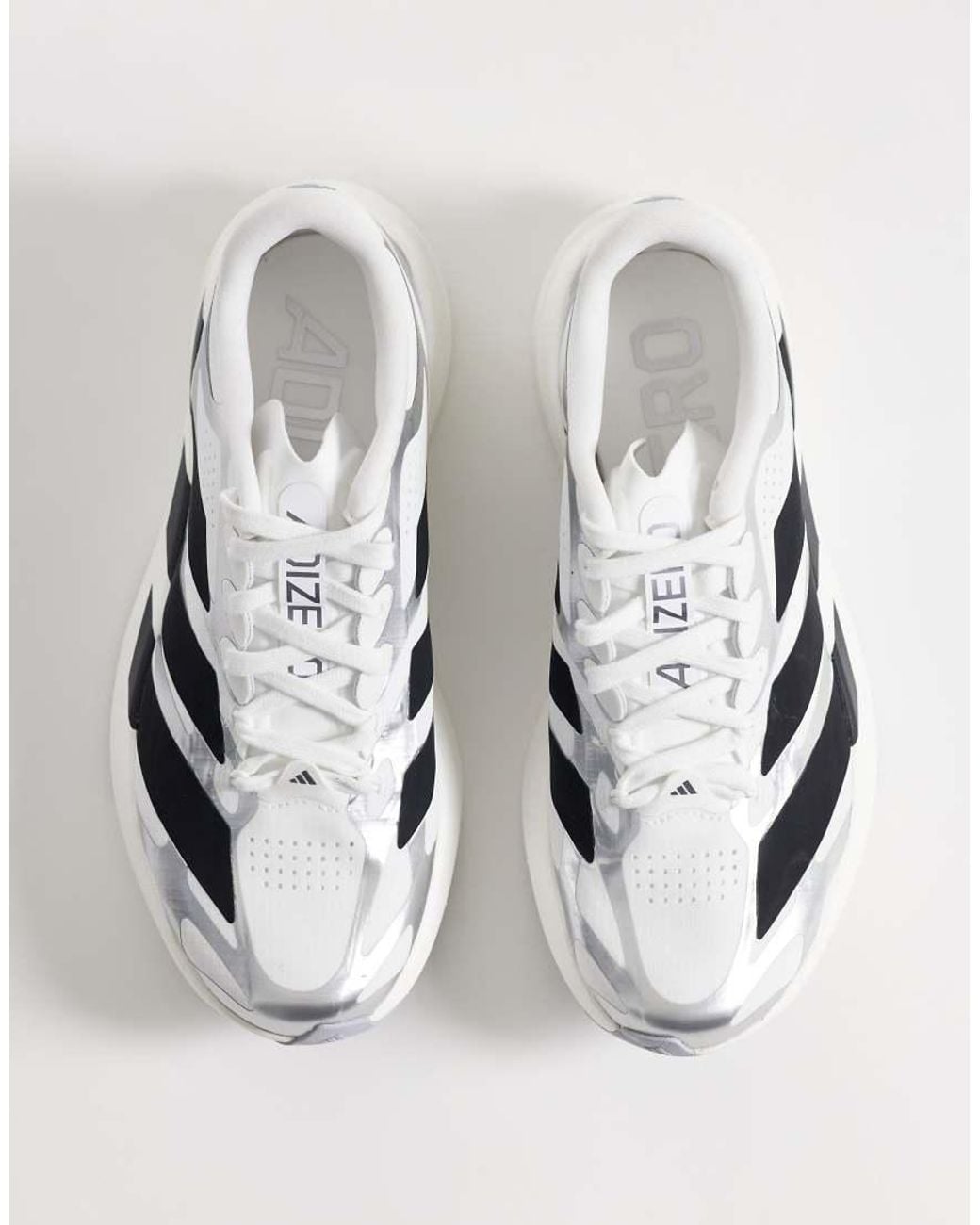 Adidas Originals White Adidas Running Adizero Evo Sl Exo Sneakers