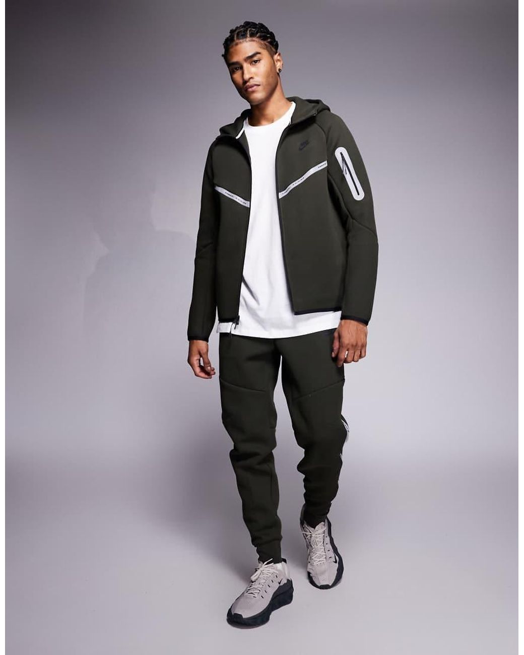 nike sportswear tech fleece reflective hoodie