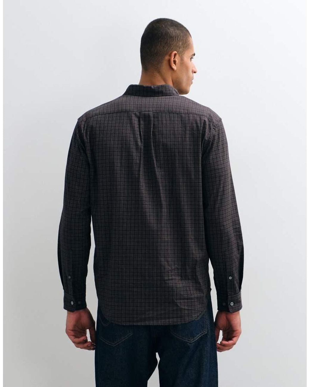 ARKET Blue Oversize Fit Twill Shirt for men