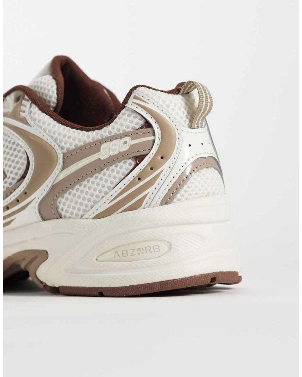 New Balance White 530 Trainers