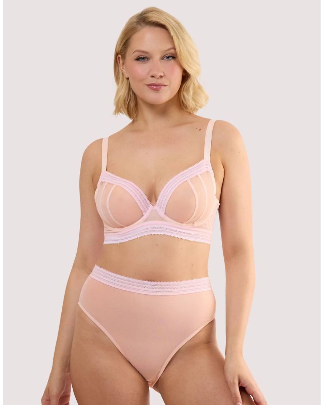 Playful Promises Pink Icon Blush Microfiber Moulded Cup Bra