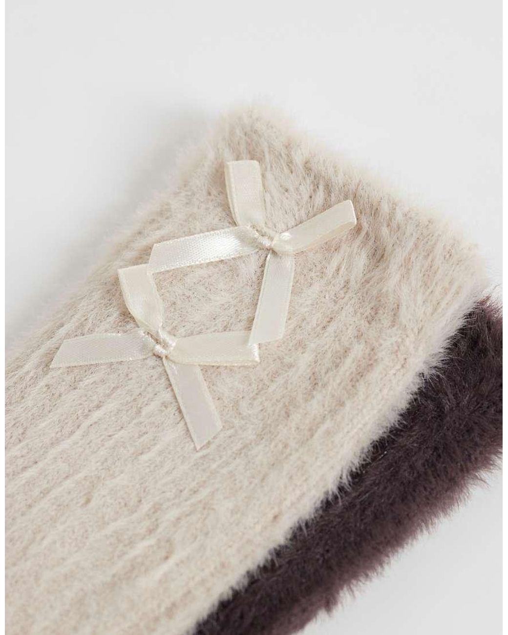 Boux Avenue Brown 2 Pack Cosy Rib Socks