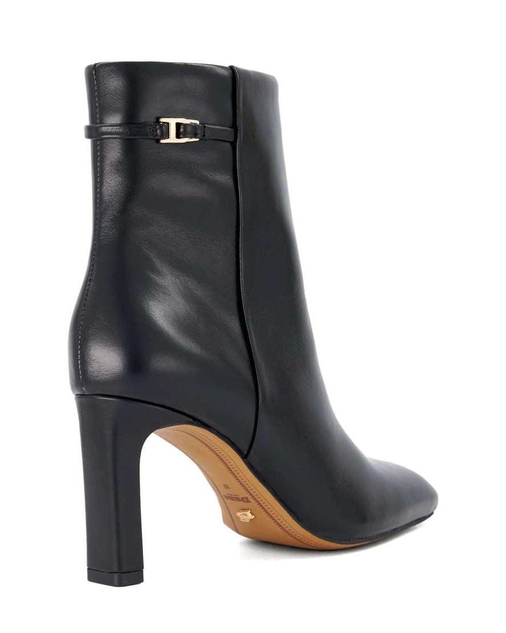 Dune Black Onora Ankle Boots