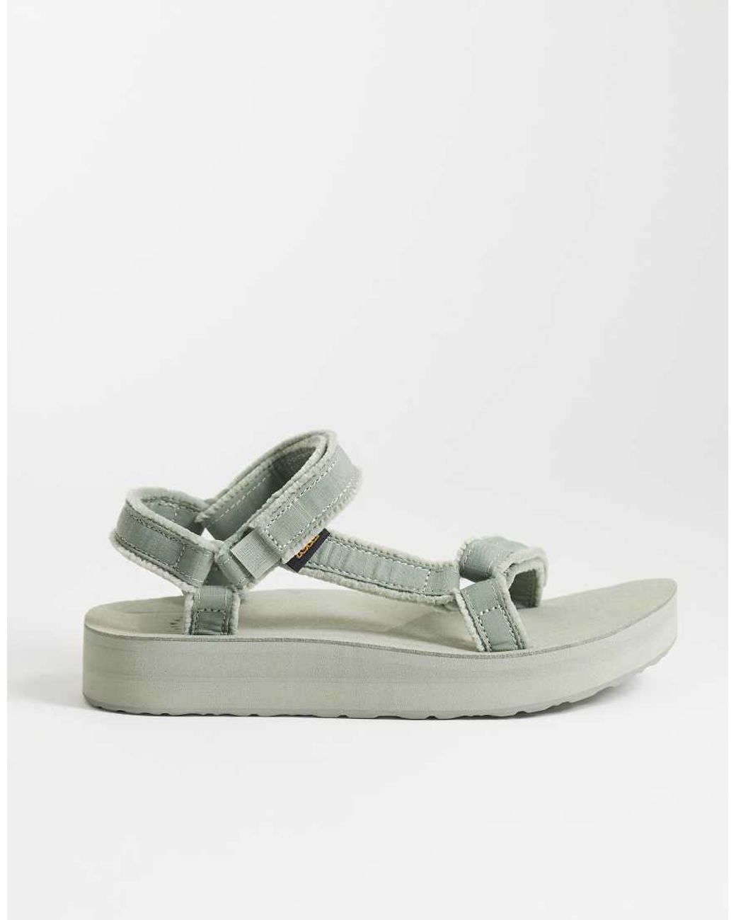 Teva Gray Midform Universal Canvas Sandals