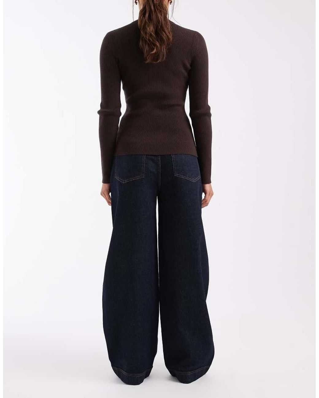 Noisy May Blue Noah Mid Rise Barrel Jeans