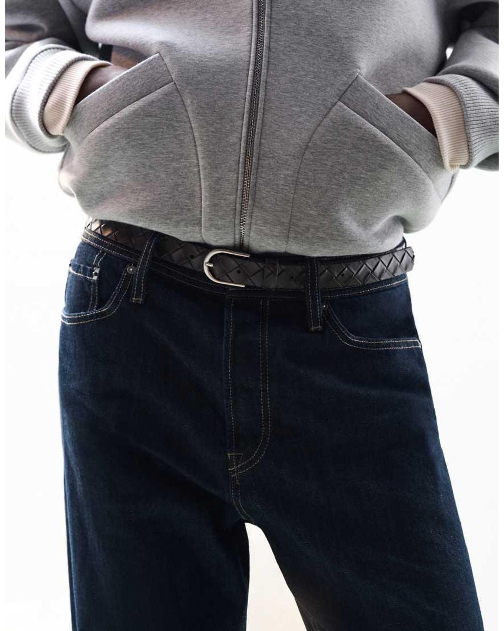 Jack & Jones Blue Eddie Loose Fit Jeans for men