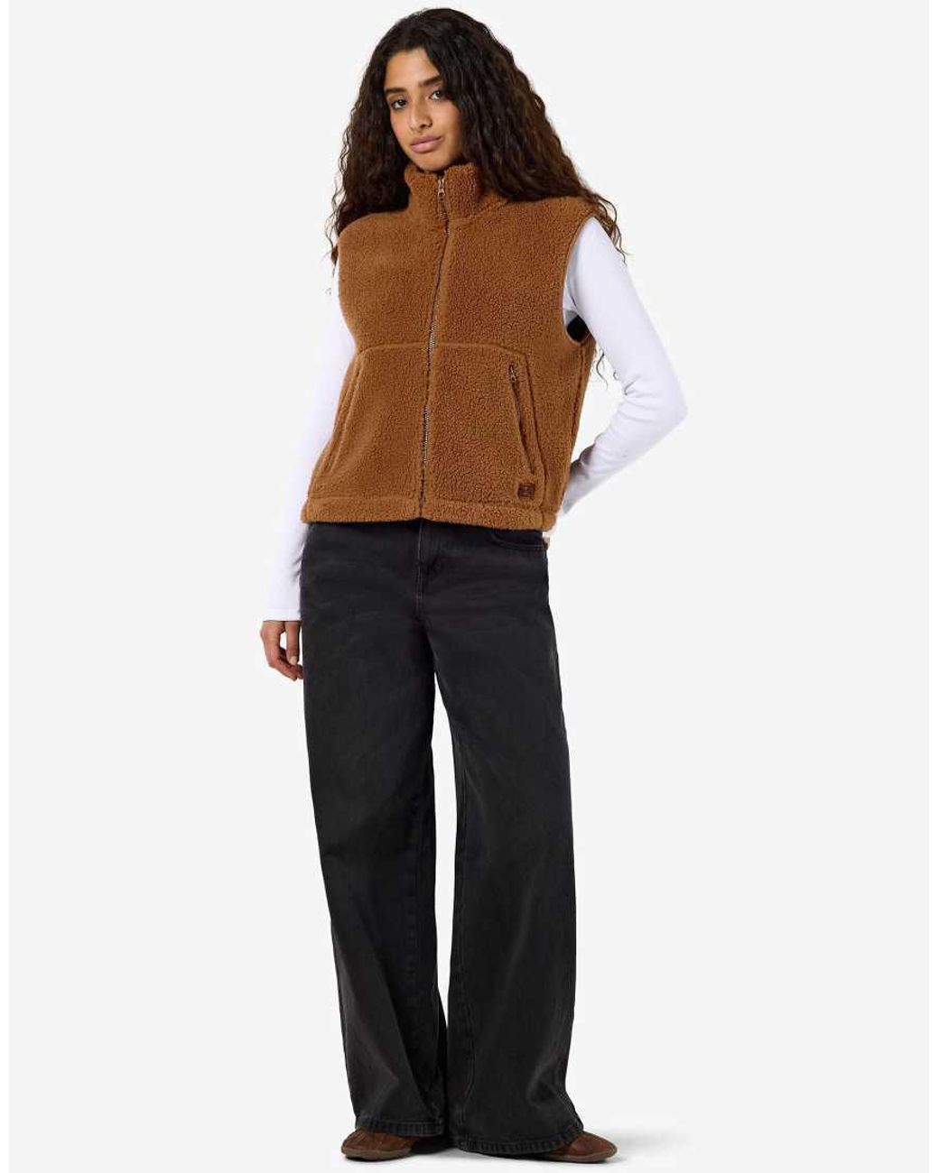 Noisy May Black Gilet