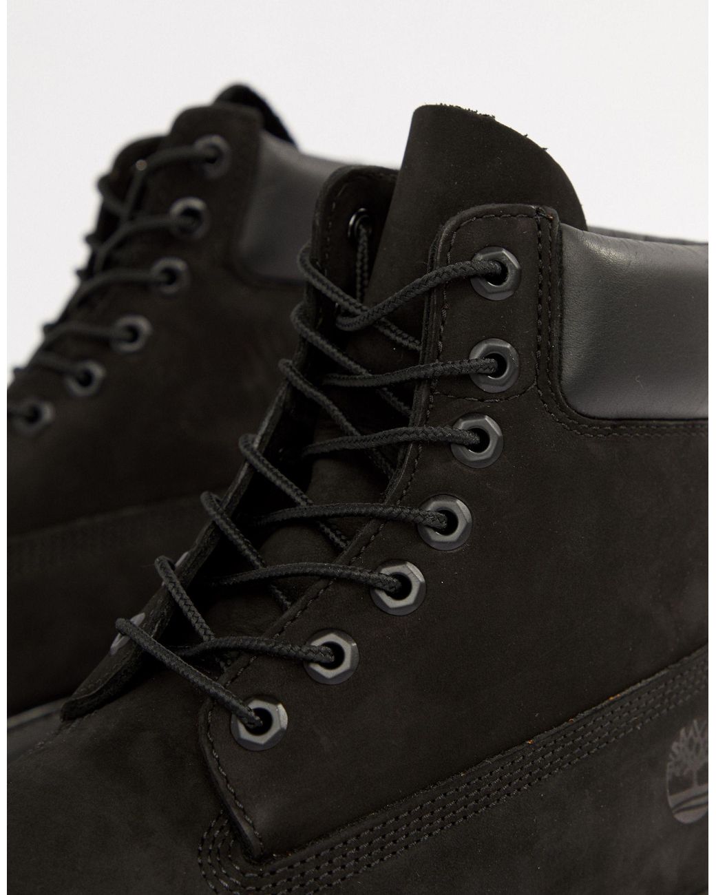 timberland classic 6 inch premium boots in black