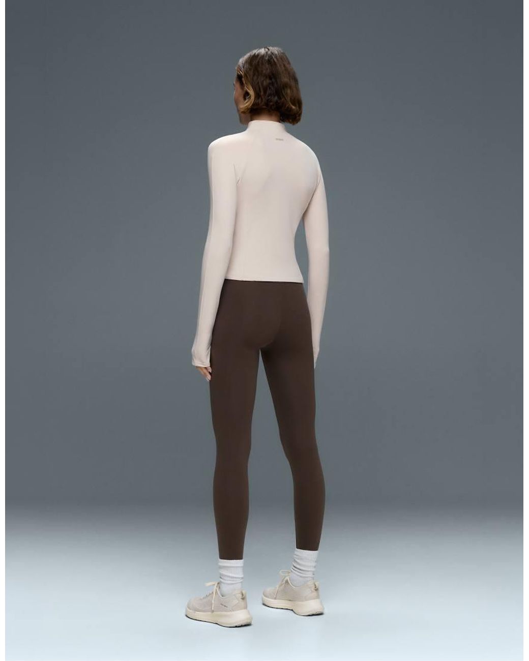 Oysho Gray Short Light Warm Technical Jacket