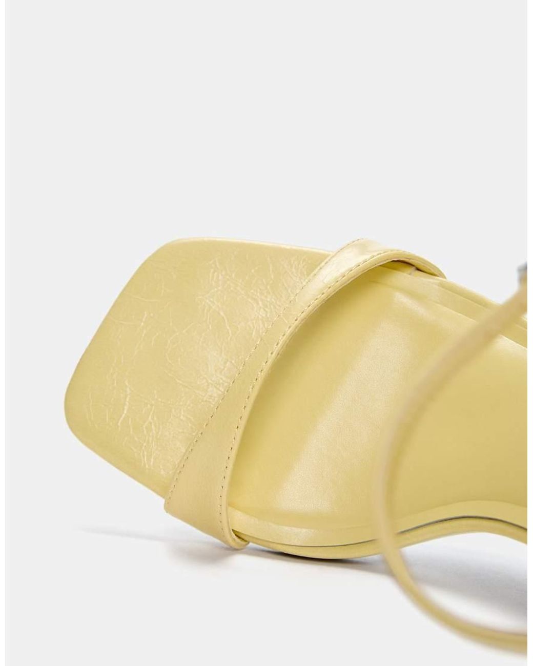 Pull&Bear Metallic Heeled Sandals