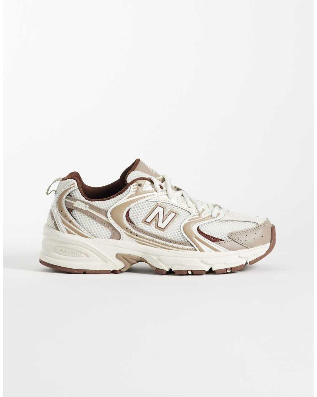 New Balance White 530 Trainers