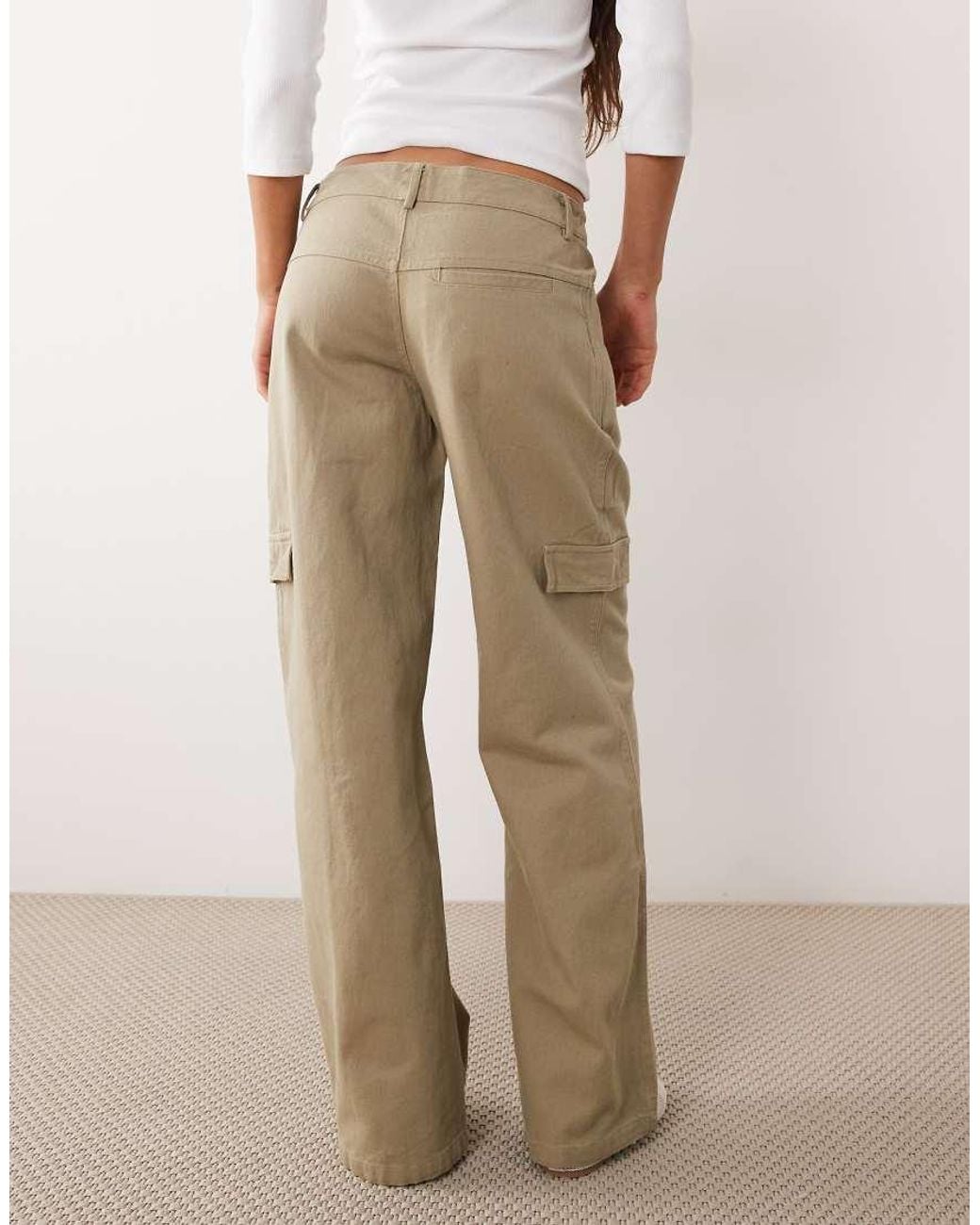 Mango Natural Teen Cargo Trouser