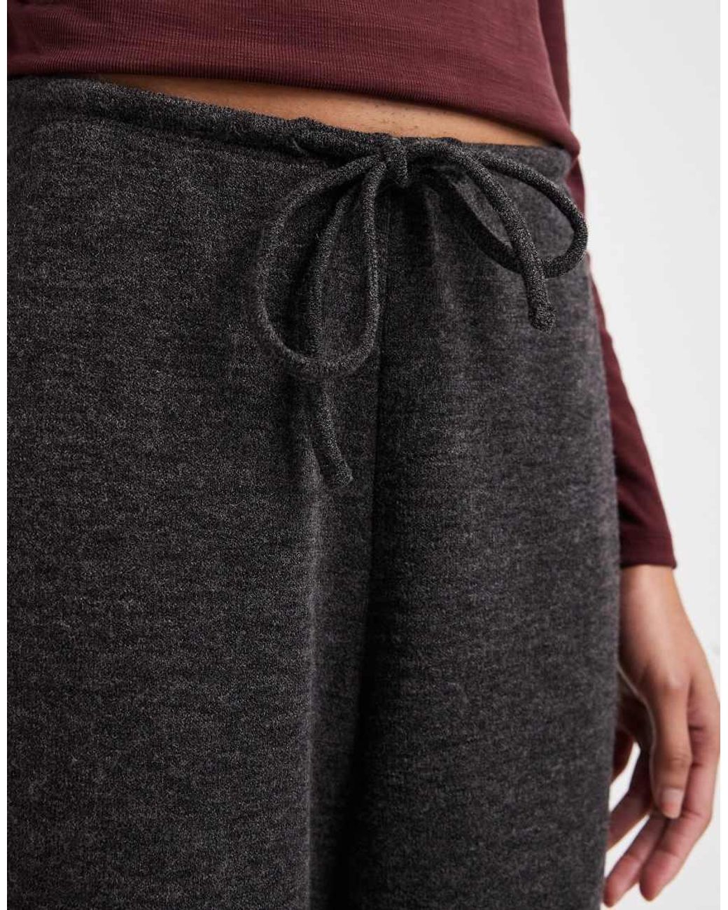 ONLY Purple Lightweight Knitted Trousers