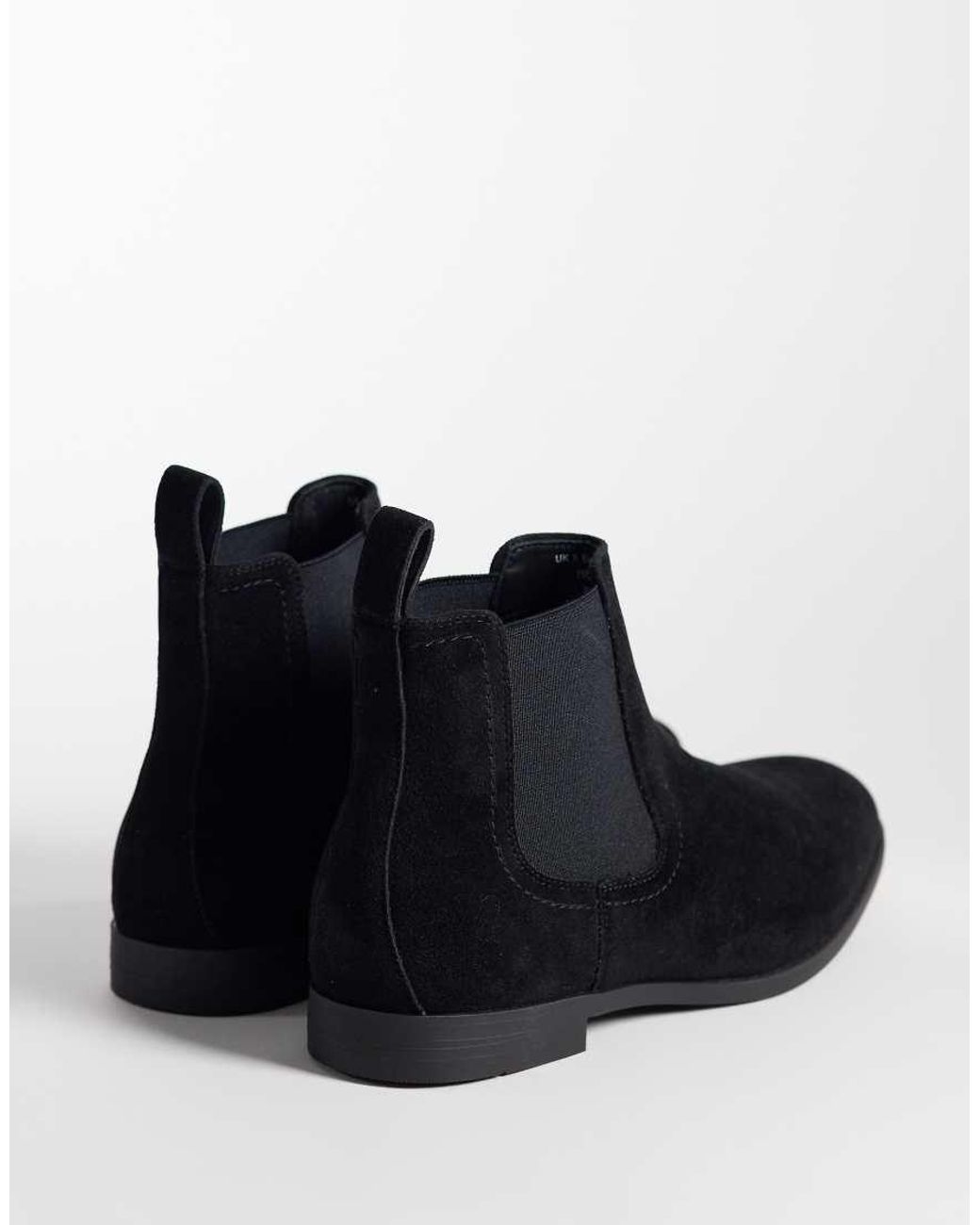 ASOS Black Chelsea Boots for men