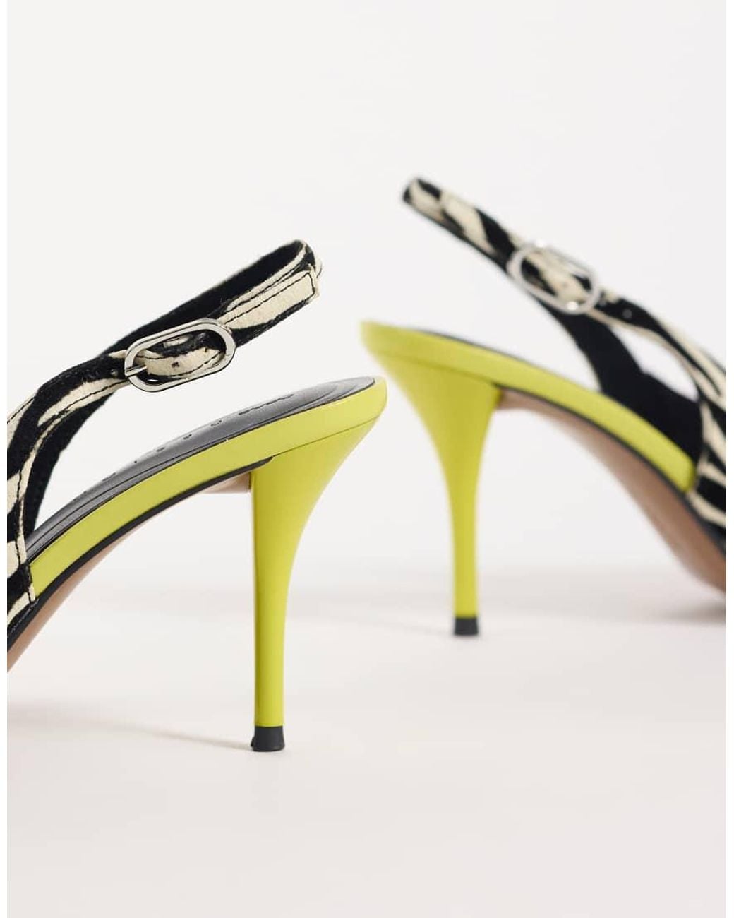 ASOS Pink Serena Slingback Stiletto Heels