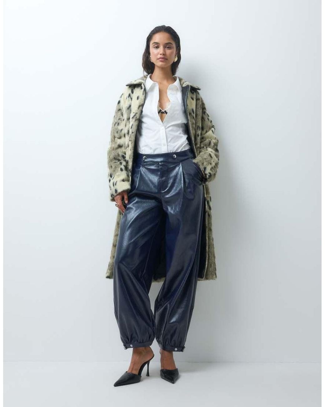 laagam Blue Riley Balloon Pants