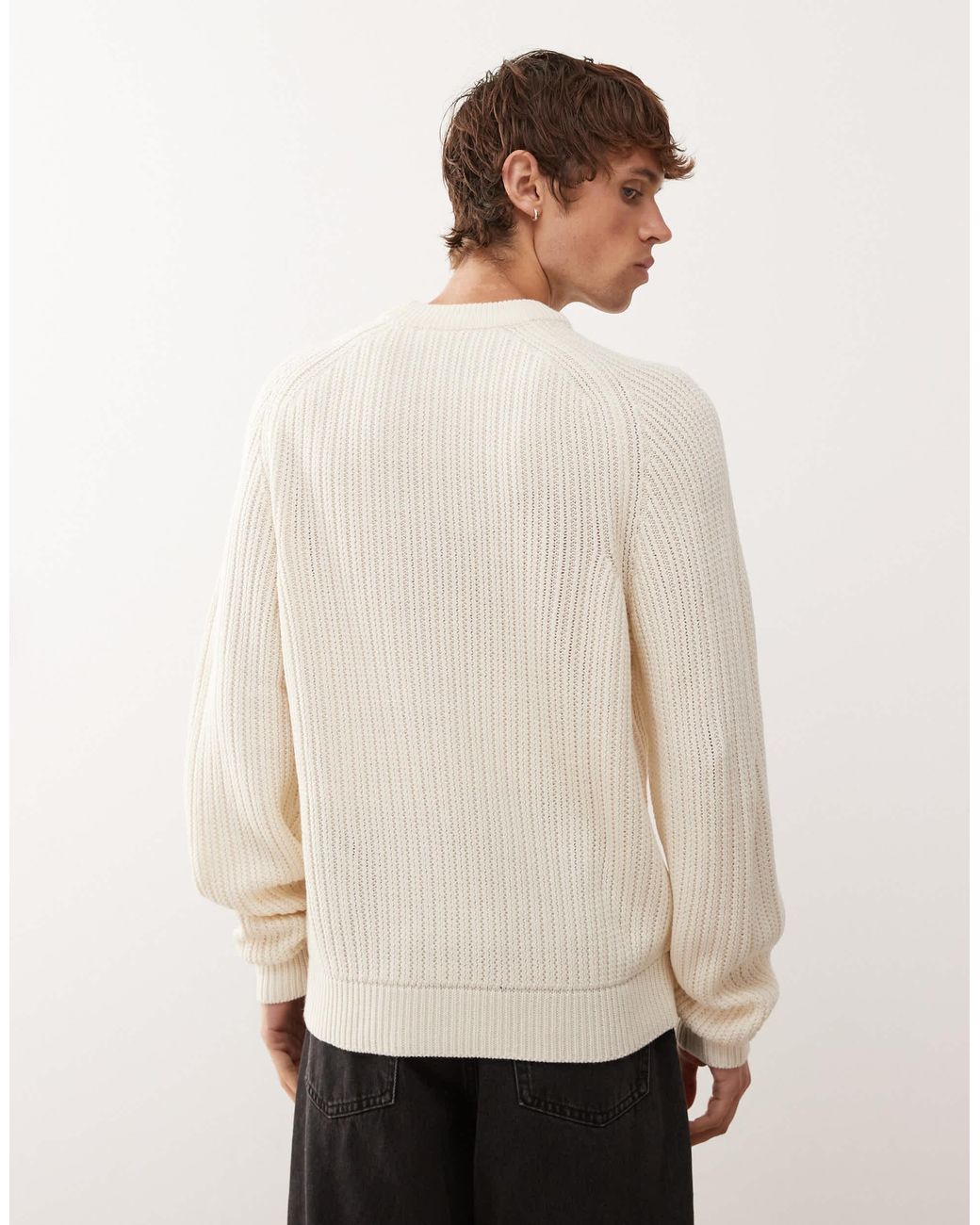 Collusion – pullover aus strick in Natural für Herren