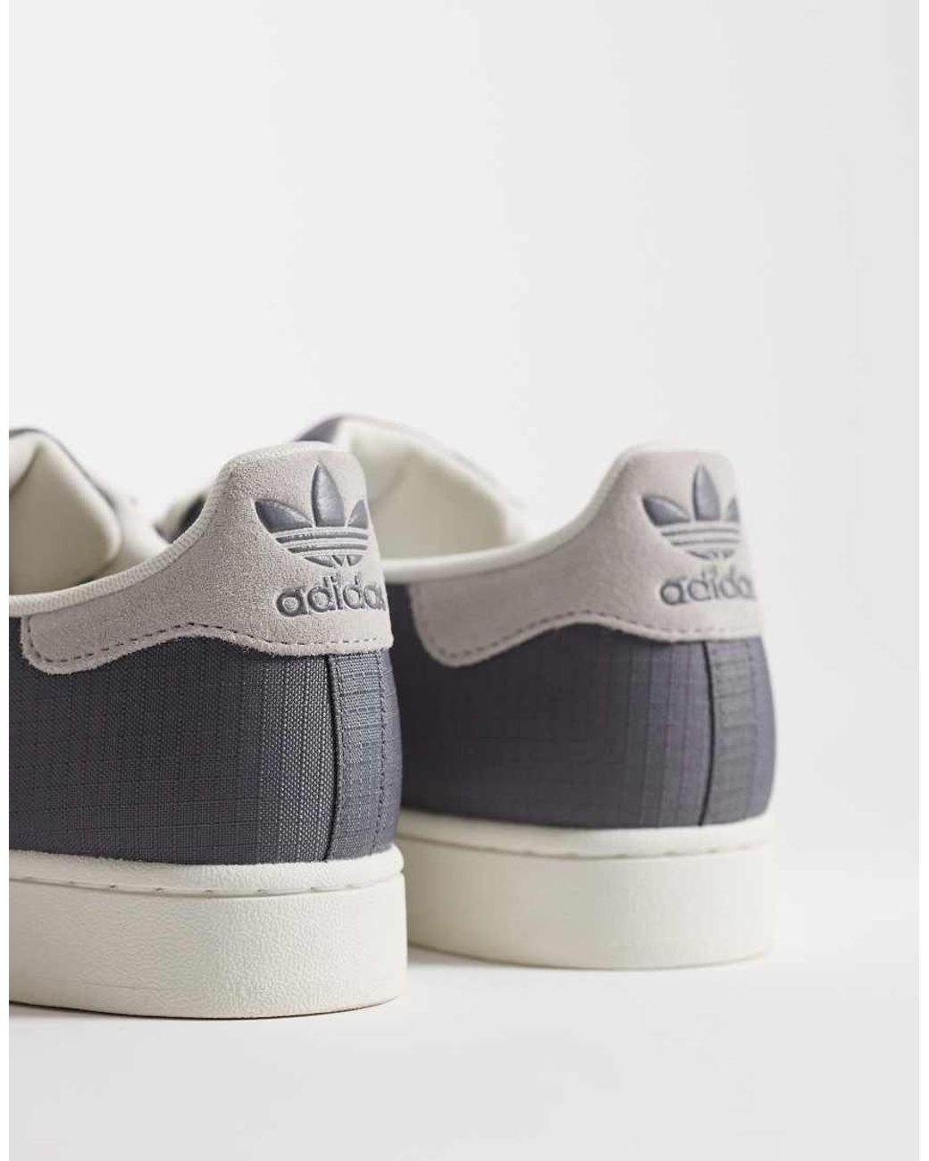 Adidas Originals Gray Superstar Ii Trainers