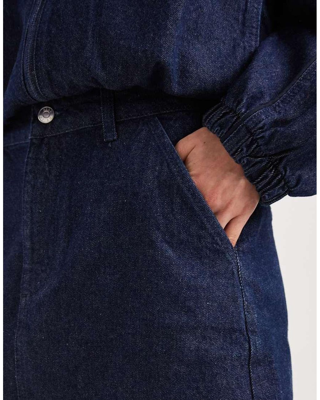 ASOS Blue Denim Mini Skirt