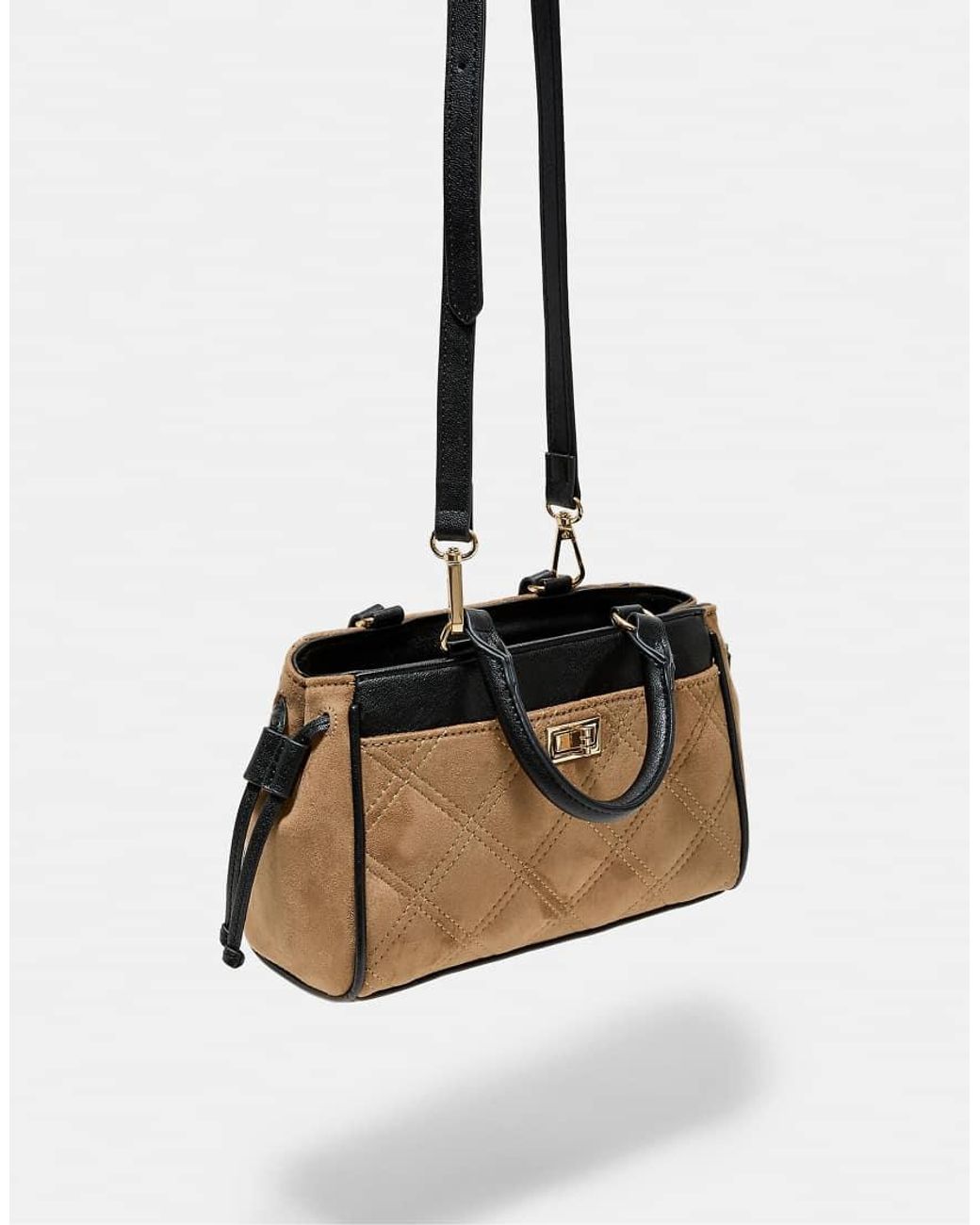 Stradivarius White Mini City Bag