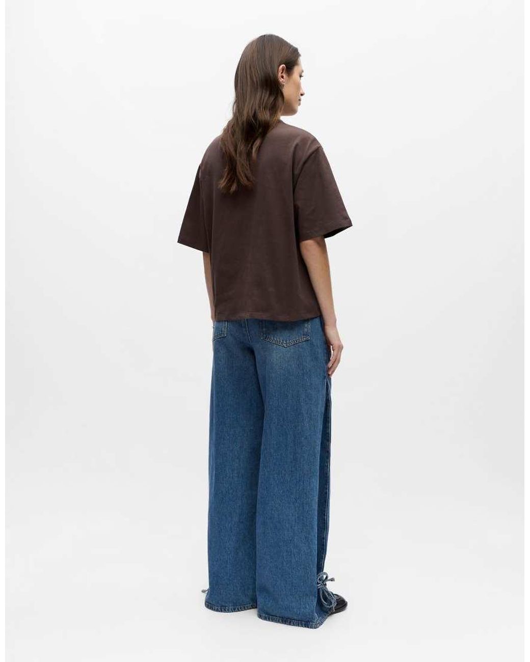 Camiseta Object de color Brown