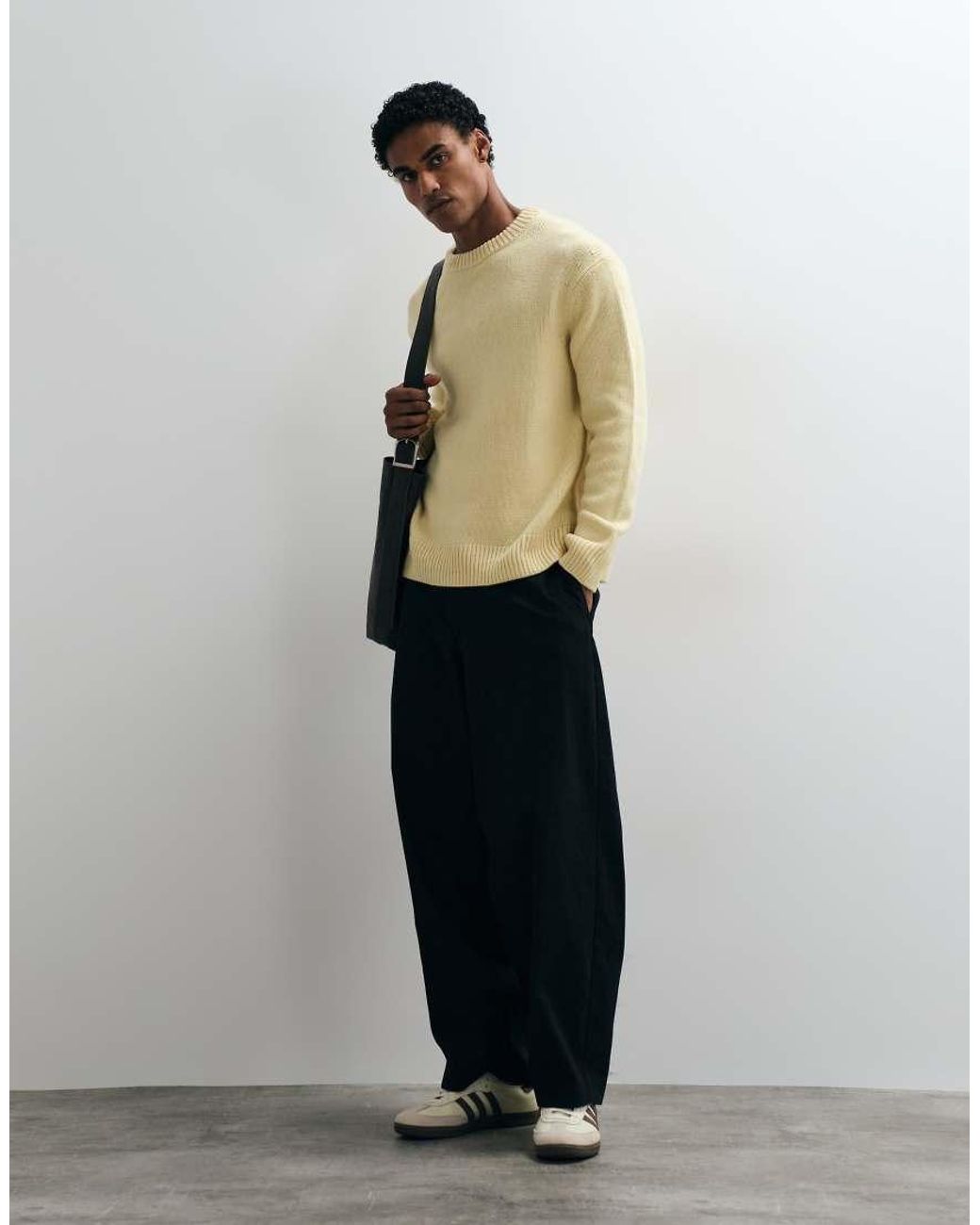 ARKET Natural Wool Blend Oversized Jumper for men