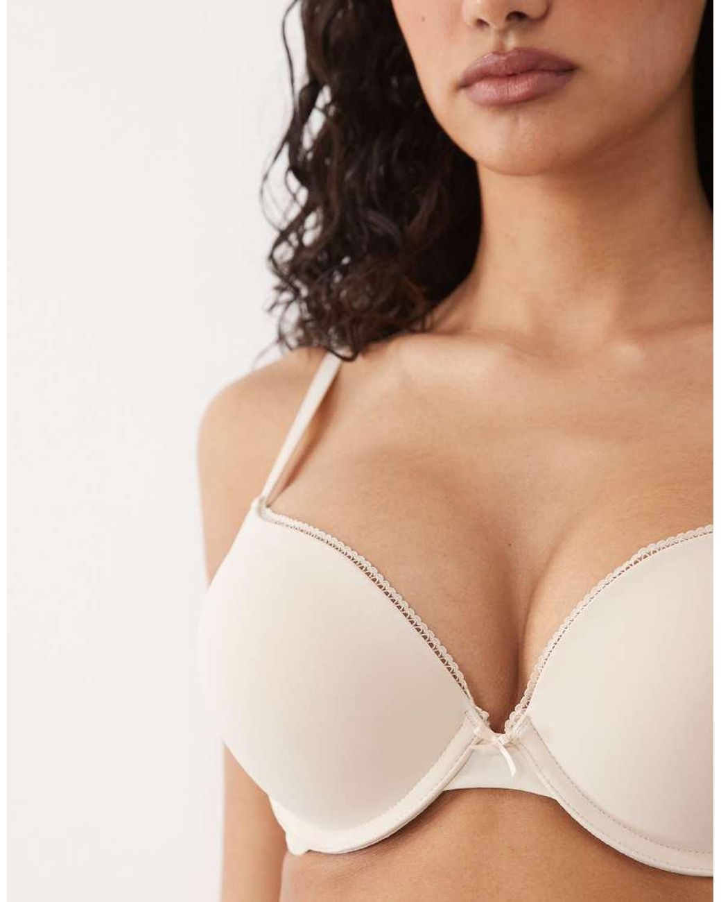 Lindex Natural Super Push Up T-shirt Bra