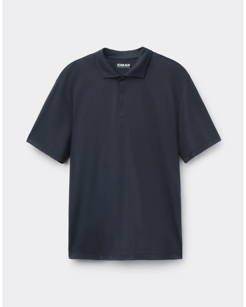 Intimissimi Blue Non-Iron Polo for men