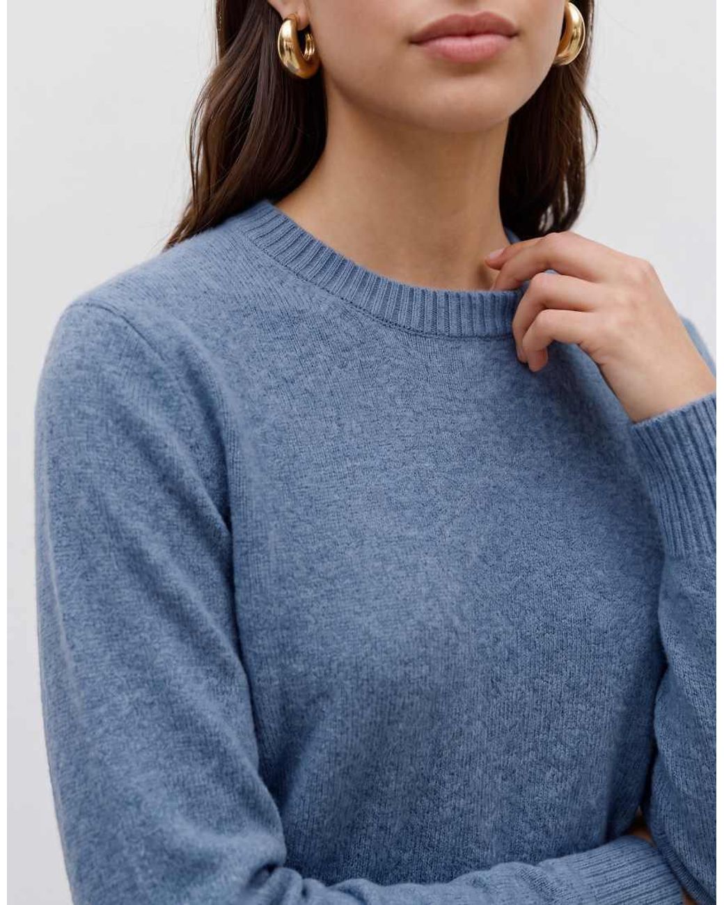 Vero Moda Blue Soft O-neck Jumper