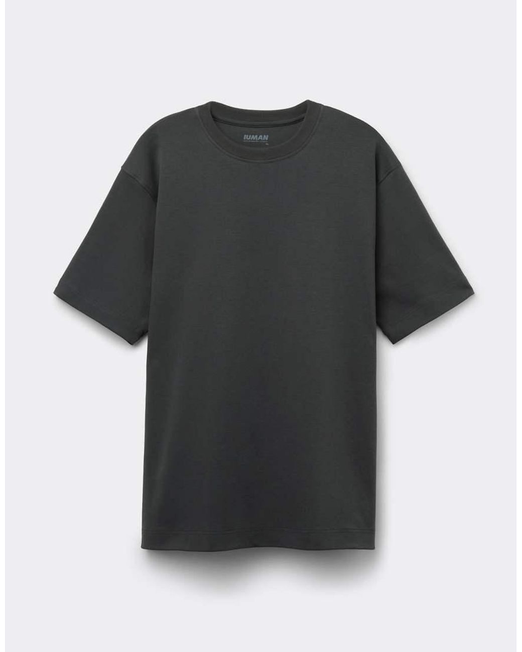 Intimissimi Gray Oversized 100% Cotton T-Shirt for men