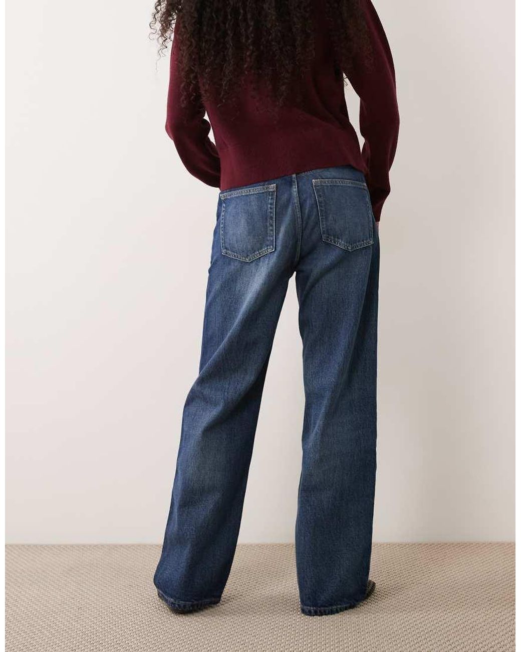 Mango Blue Miami 100% Cotton Straight Jean