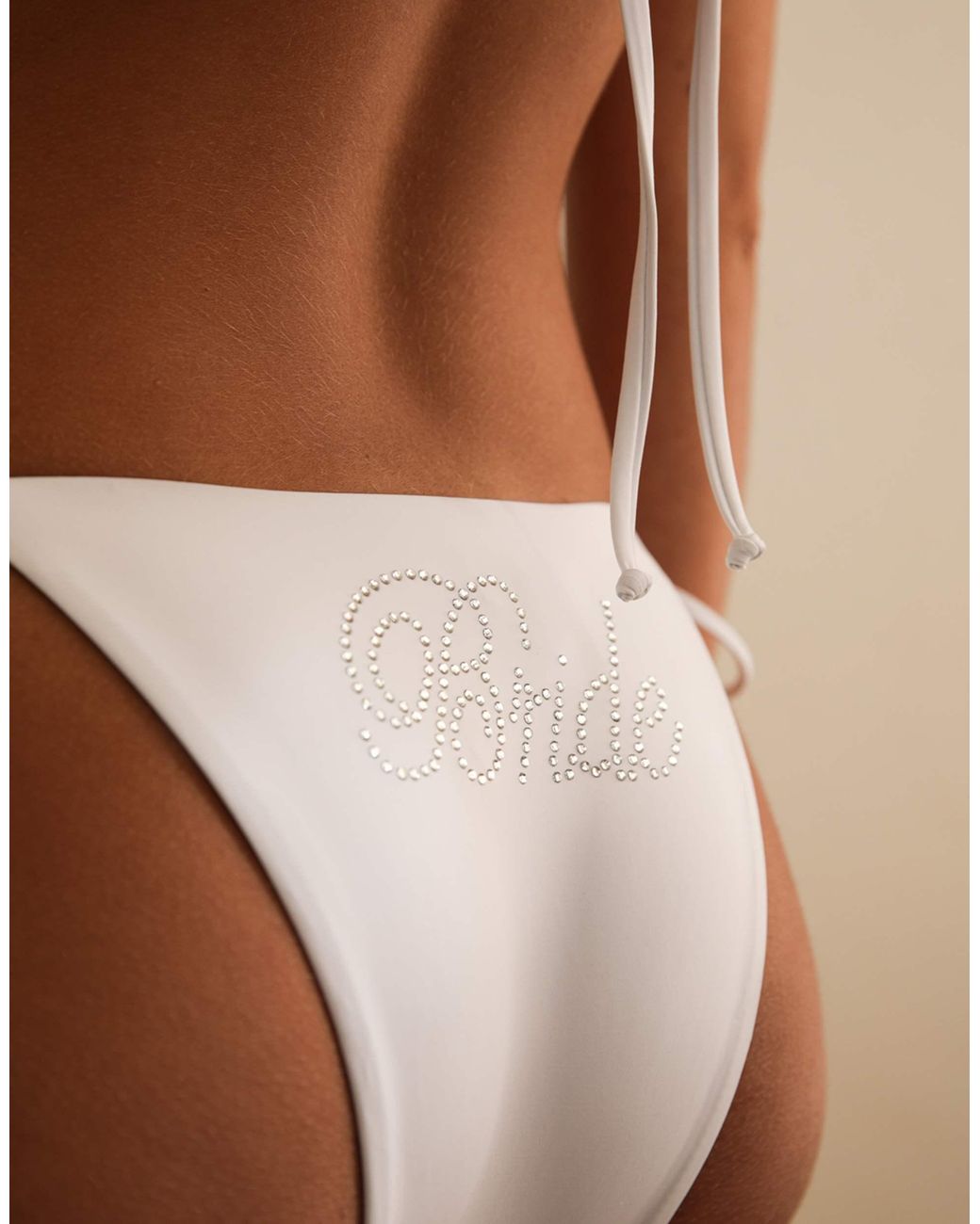 Dippin' Daisy's Natural Mia Tie String Bikini Bottom