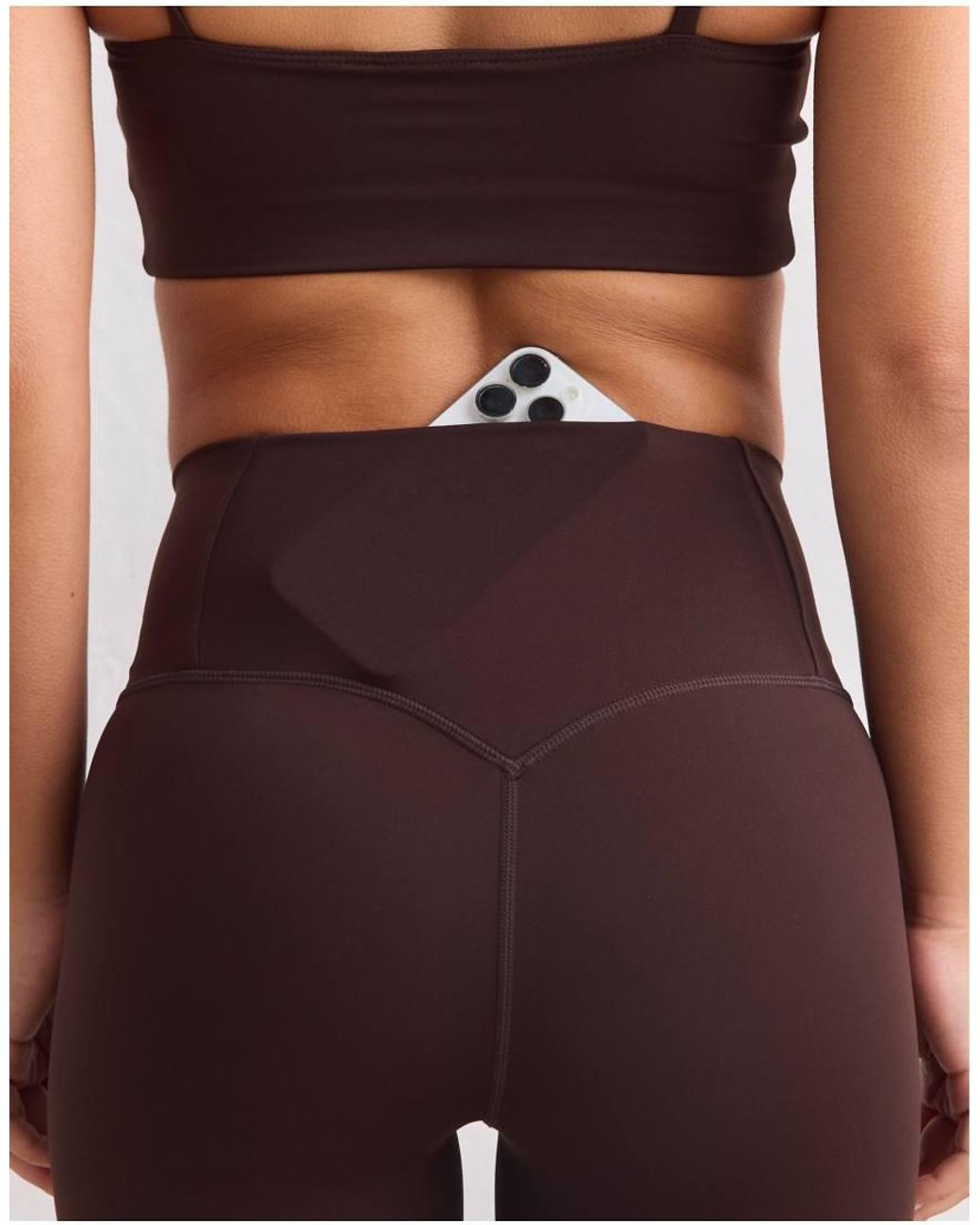 Aim'n Brown Chocolate Sculpting Fit Tights