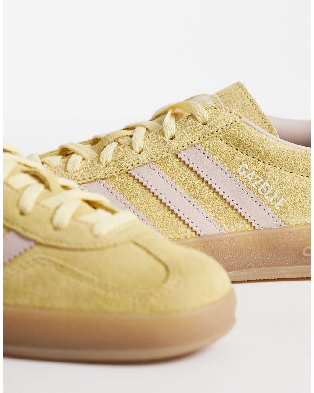 Gazelle indoor - baskets - pastel et rose Adidas Originals en coloris Natural